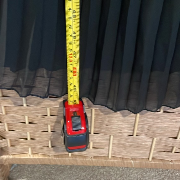 Sam Edelman Black Pleated Skirt Maxi Dress 4 - Picture 8 of 12